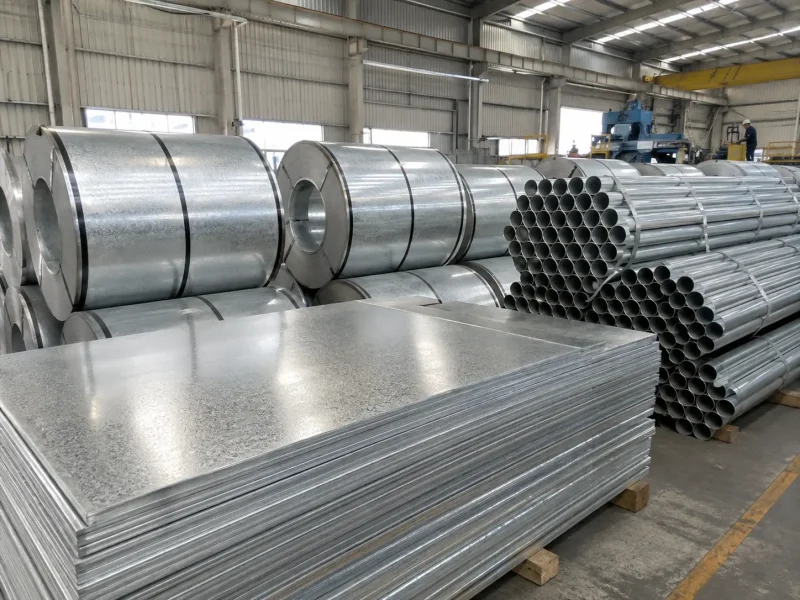 02 Steel Materials And Equipment In Processing Warehouse